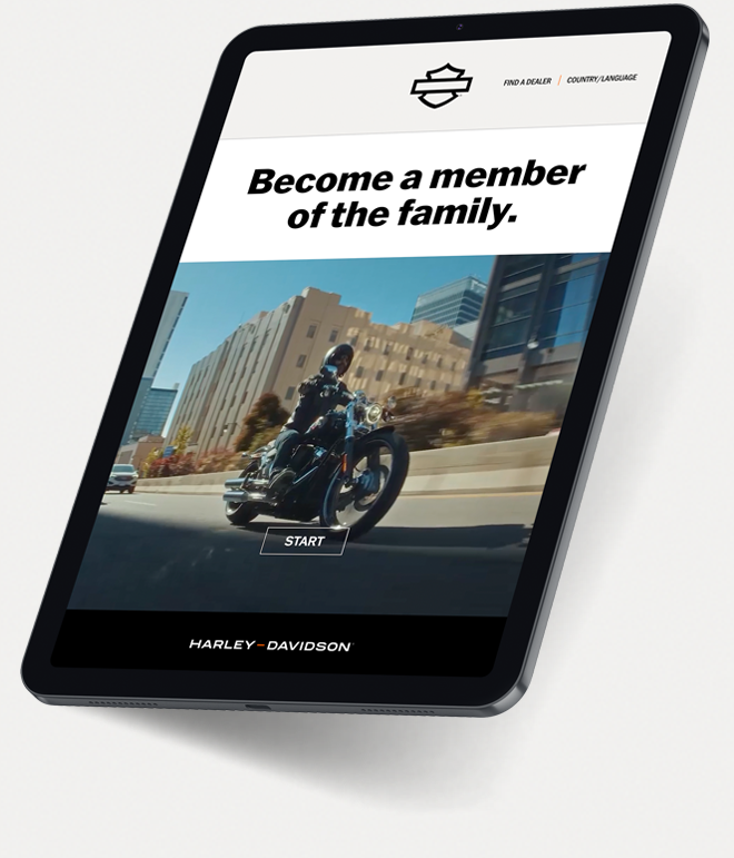 Become a member of the family.